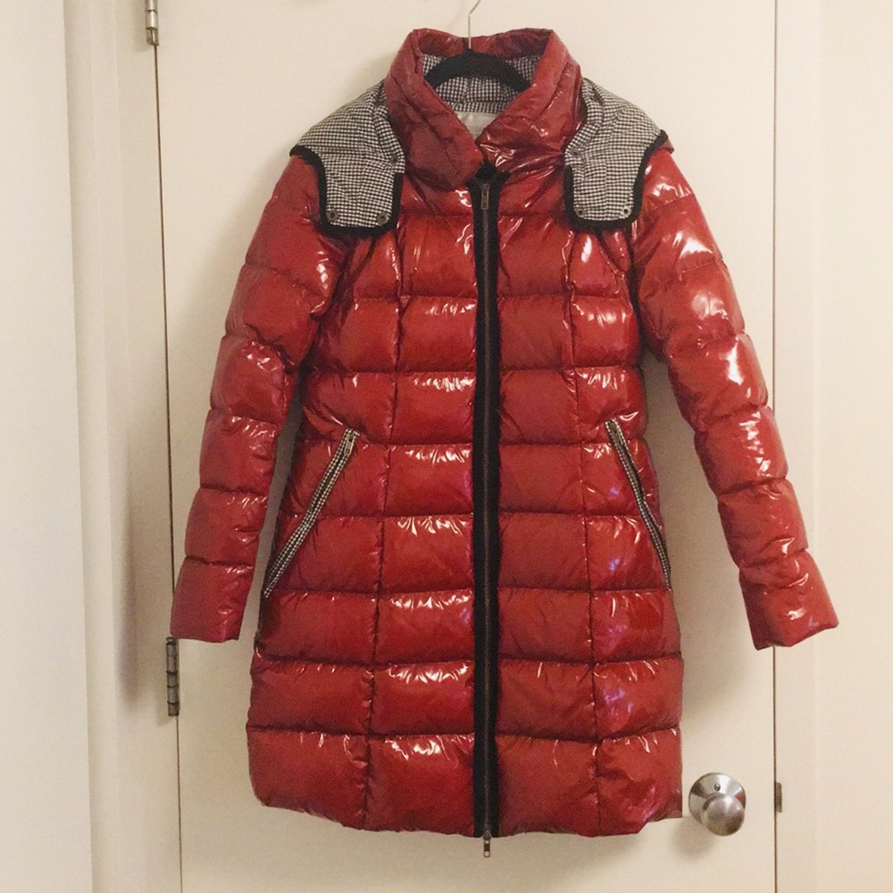 Last Call SALE！Beautiful Chili Red Down Puffer！